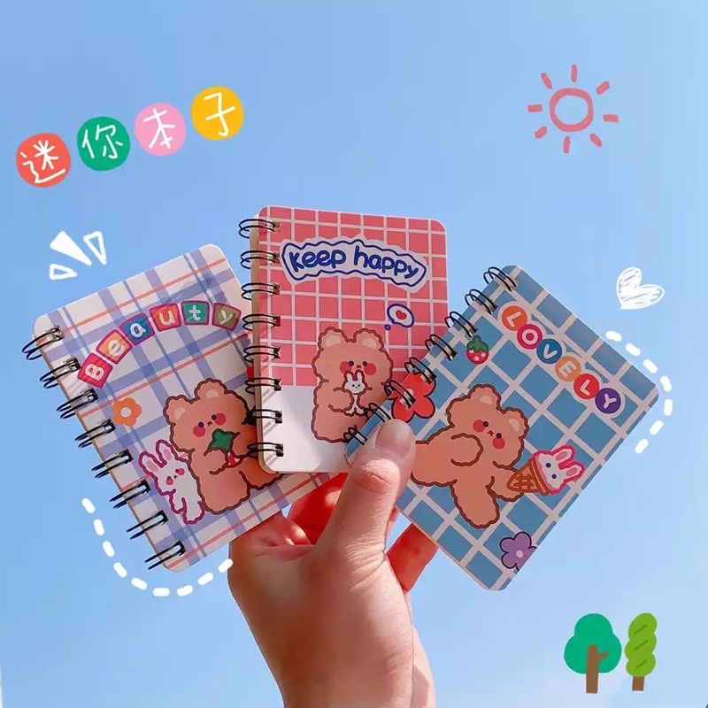 [MOTIF BISA PILIH PART 2] A7 MINI NOTEBOOK BUKU CATATAN POLOS TIDAK BERGARIS SKETCH BOOK GAMBAR DIARY KARAKTER KARTUN HEWAN LUCU DISUKAI ANAK GAYA ASTRONOT PLANET UNIK FANCY IMPOR VIRAL REMAJA KOREA AESTHETIC SCRAPBOOK BERUANG KELINCI ANJING WARNA PINK