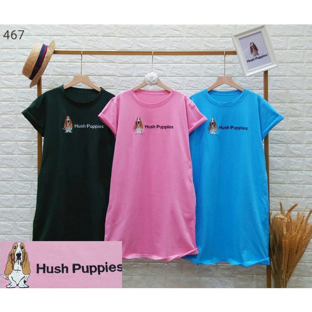 POPURI || LD110 7 Dress Kaos Karakter Cewek Lucu Cotton Combed Kartun Wanita L max XXL