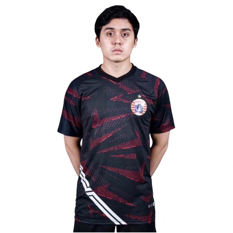 Jersey Training Persija Jakarta 2021 Black Original Apparel Juara