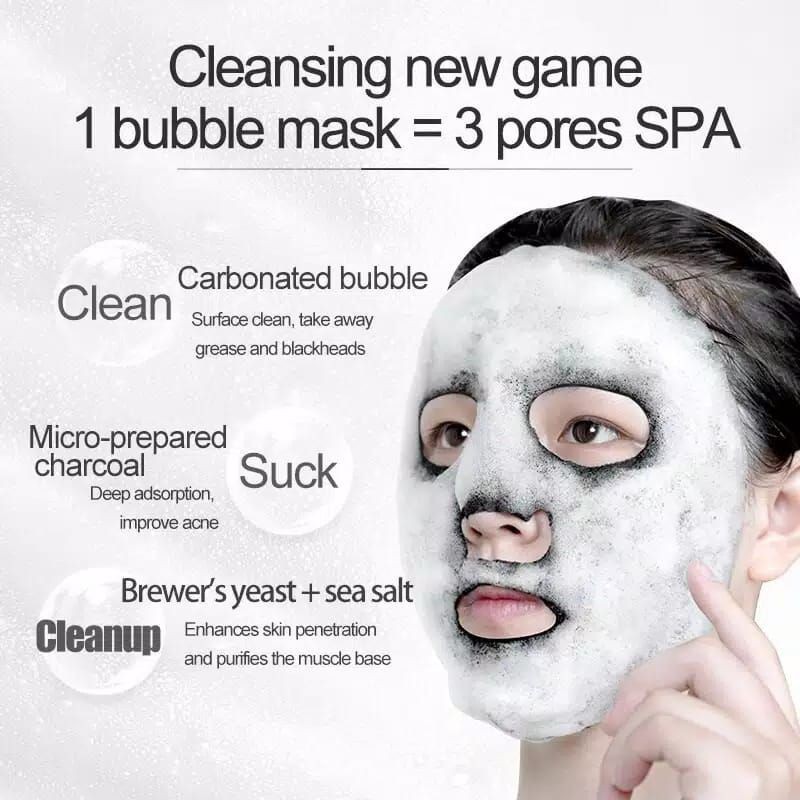 Masker BUBBLES AMINO ACID MASK FOAM