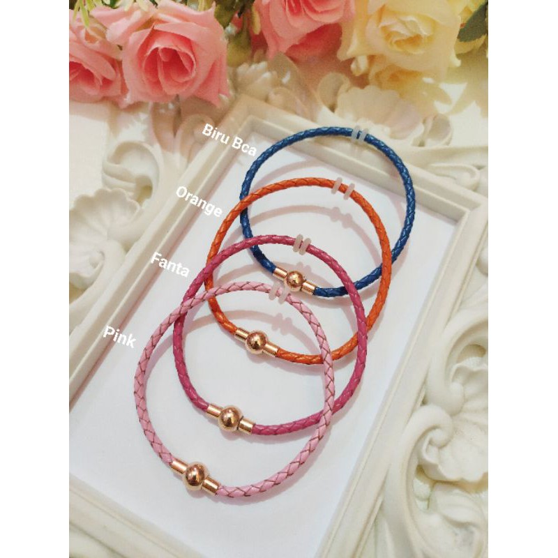 Gelang tali magnet xuping untuk hiasan charm liontin xuping