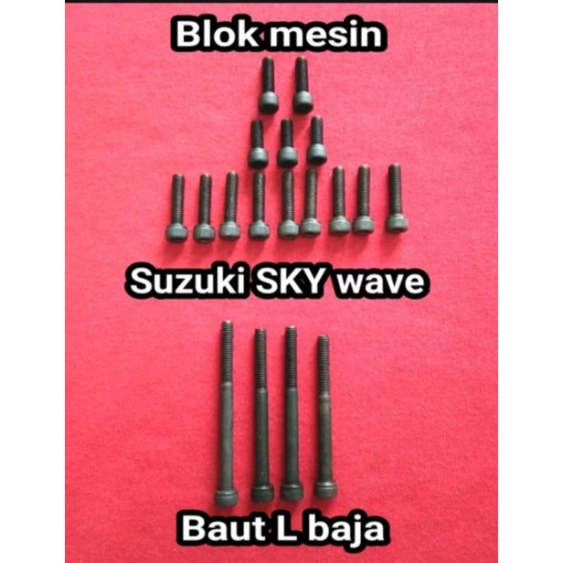 baut bak cvt skywave L baja