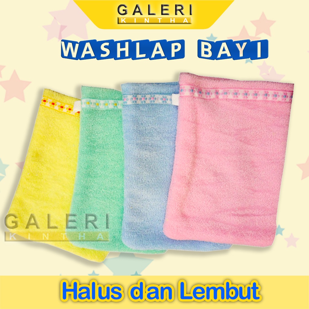 Waslap Bayi Kotak Washlap Handuk Newborn