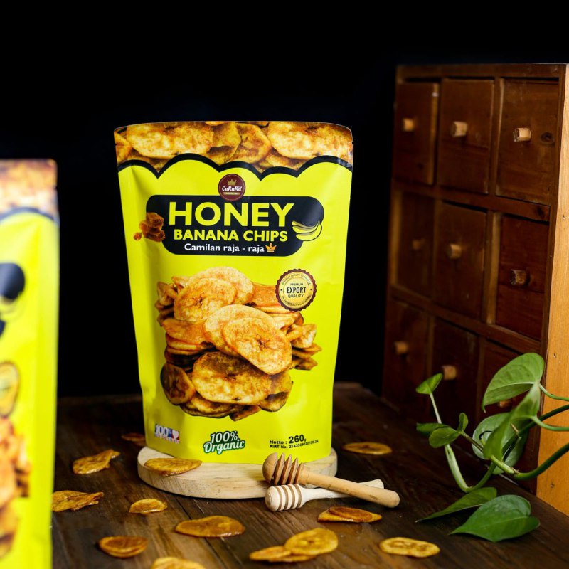 

Honey Banana Chips Carara 260g