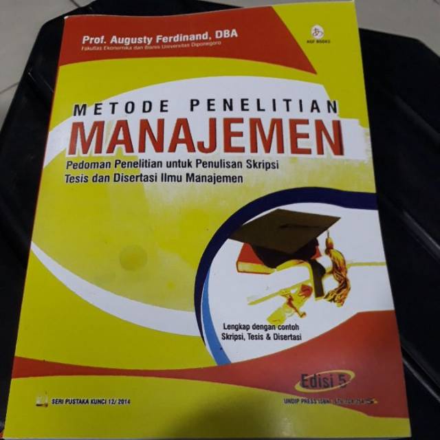 JUAL BUKU METODE PENELITIAN MANAJEMEN AUGUSTY FERDINAND EDISI 5