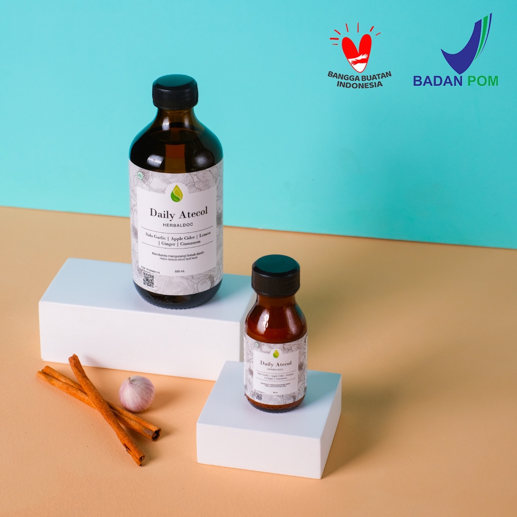 

Herbaldoc - Promo Daily Atecol Full Size + Travel Size (Jus Bawang Putih Tunggal With Cinnamon Dll)
