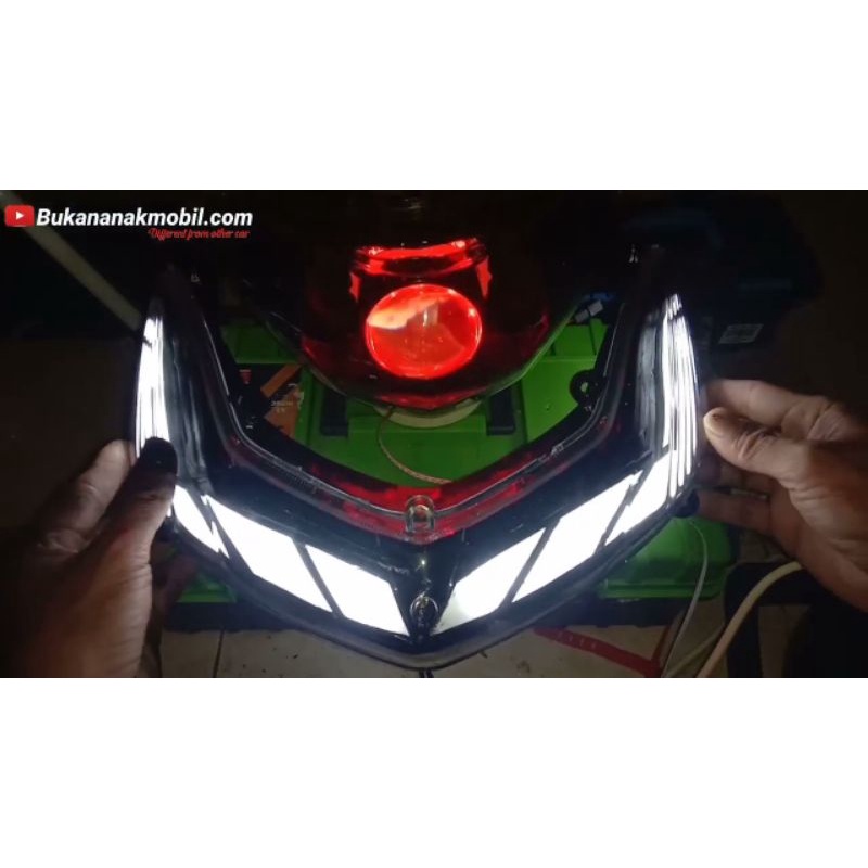 lampu custom mio smile