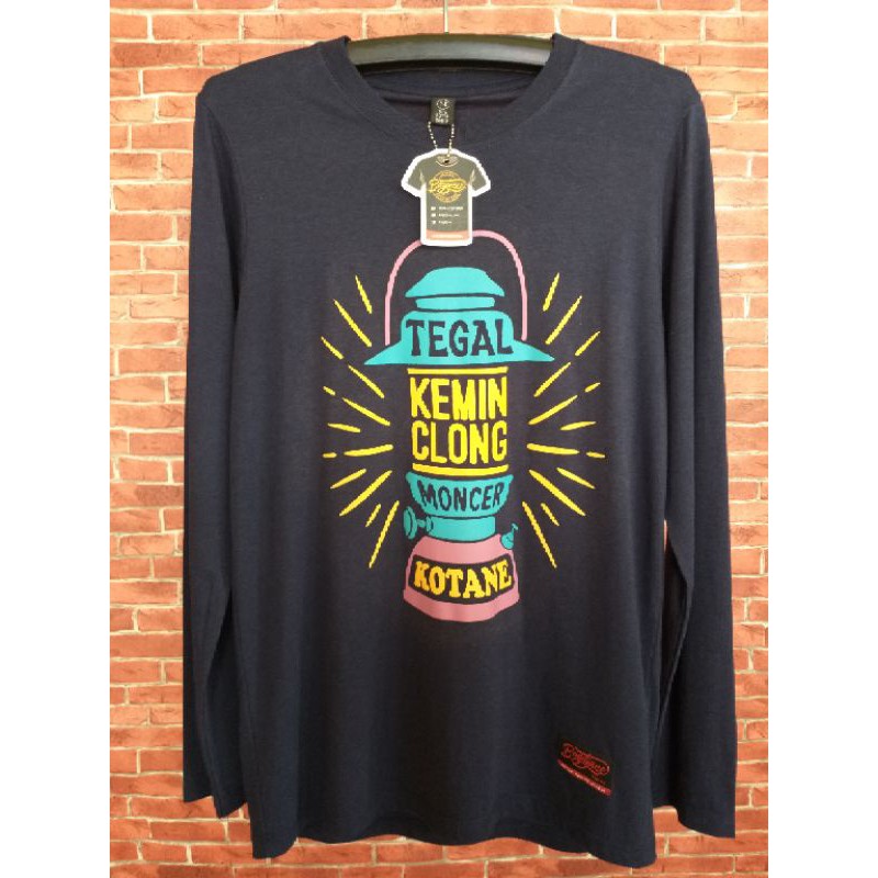 KAOS TEGAL | KAOS BAGDJANE | TEGAL MONCER KOTANE | LENGAN PANJANG