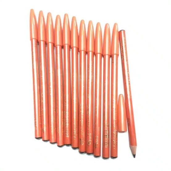 Pensil Alis Davis 1 LUSIN [ 12PCS ] PENSIL ALIS DAVIS Orange - Pensil Alis Davis Kosmetik