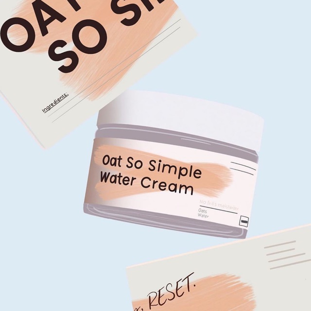 Krave oat so simple water cream FULL / SHARE 10ml Shopee Indonesia