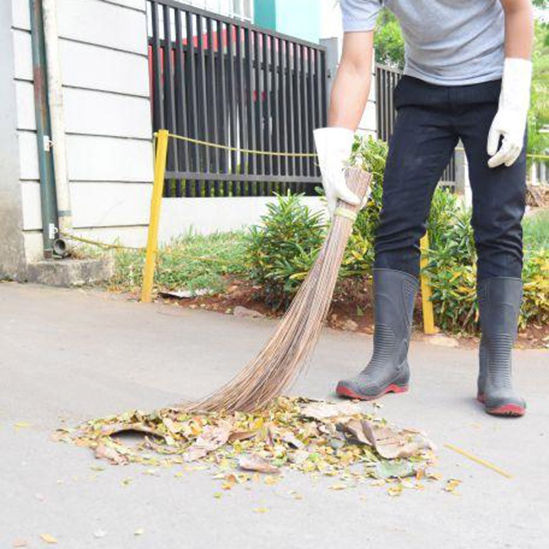 Sapu Lidi Tebal Sapu Kebun Pendek Short Garden Broom 170098