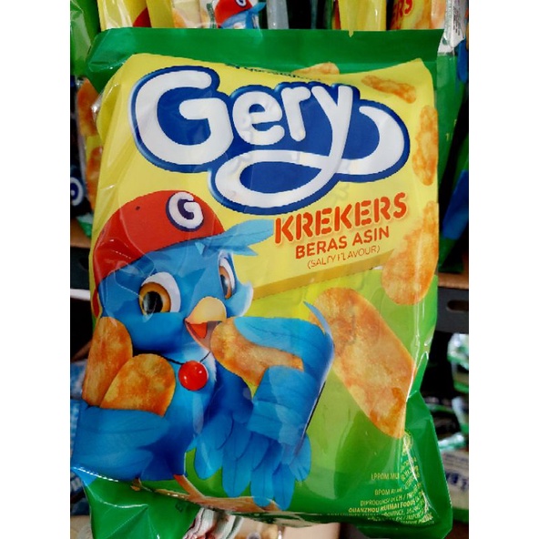 Gery Krekers Beras Asin 5.6 gr x 10 pcs