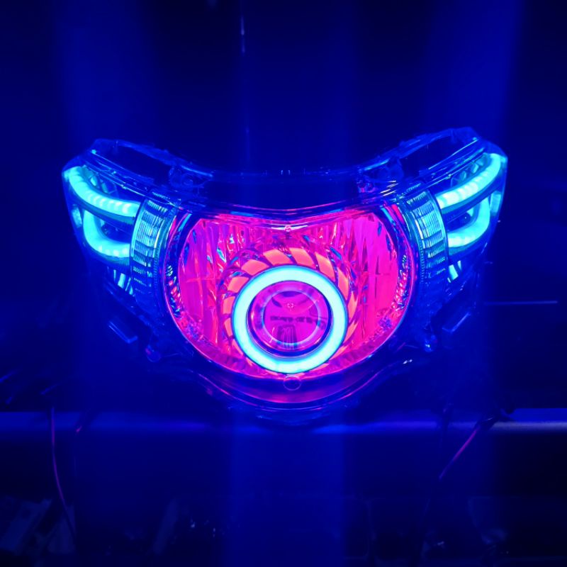 lampu depan Mio soul GT set projie sama alis
