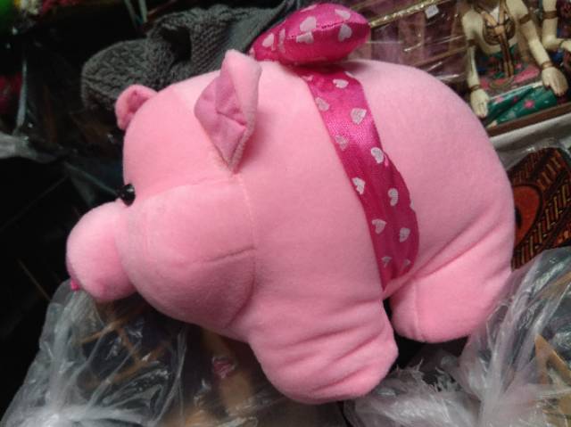 TERMURAH! BONEKA BABI WARNA PINK BAHAN BERKUALITAS COCOK UNTUK KADO WISUDA ULTAH MAINAN KOLEKSI