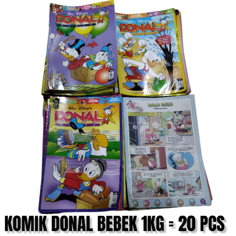 Jual Majalah Komik Donal Bebek Lama Bagus Indonesia Shopee Indonesia