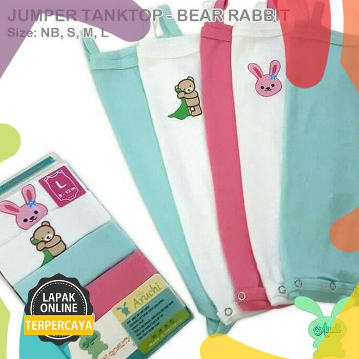 Hot Sale Aruchi Jumper Bayi Singlet Girl Isi 5Pcs Produk Berkwalitas