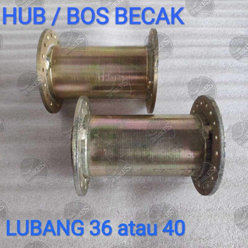 HUB / BOS BECAK / BENTOR / GEROBAK. LUBANG 36 ATAU 40