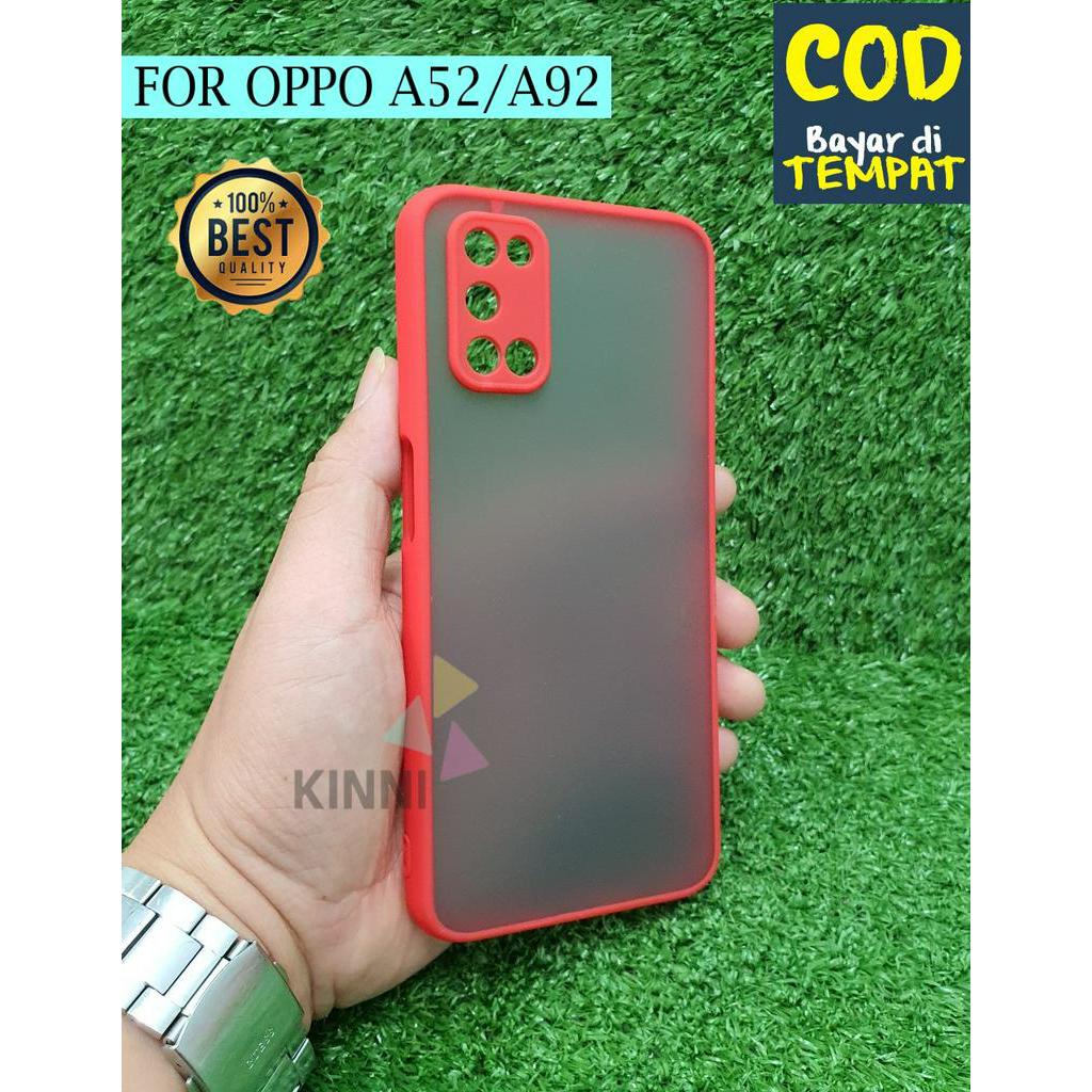 Casing OPPO A52 2020/A92 2020 Camera Protect New Case Aero Original