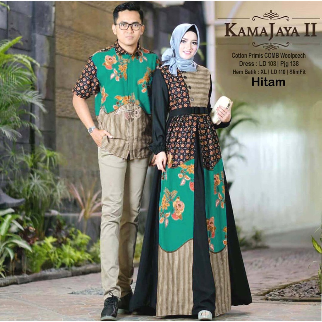 AB Agen Baju Official Shop - COUPLE KAMAJAYA SETELAN BATIK