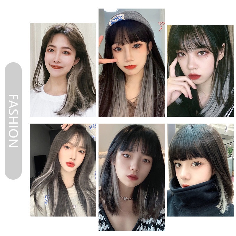 Magic789 Wig / Rambut Palsu Wanita Model Panjang Keriting Untuk Pesta / Club