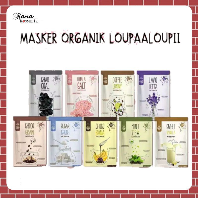[LOUPAA LOUPII] MASKER ORGANIK