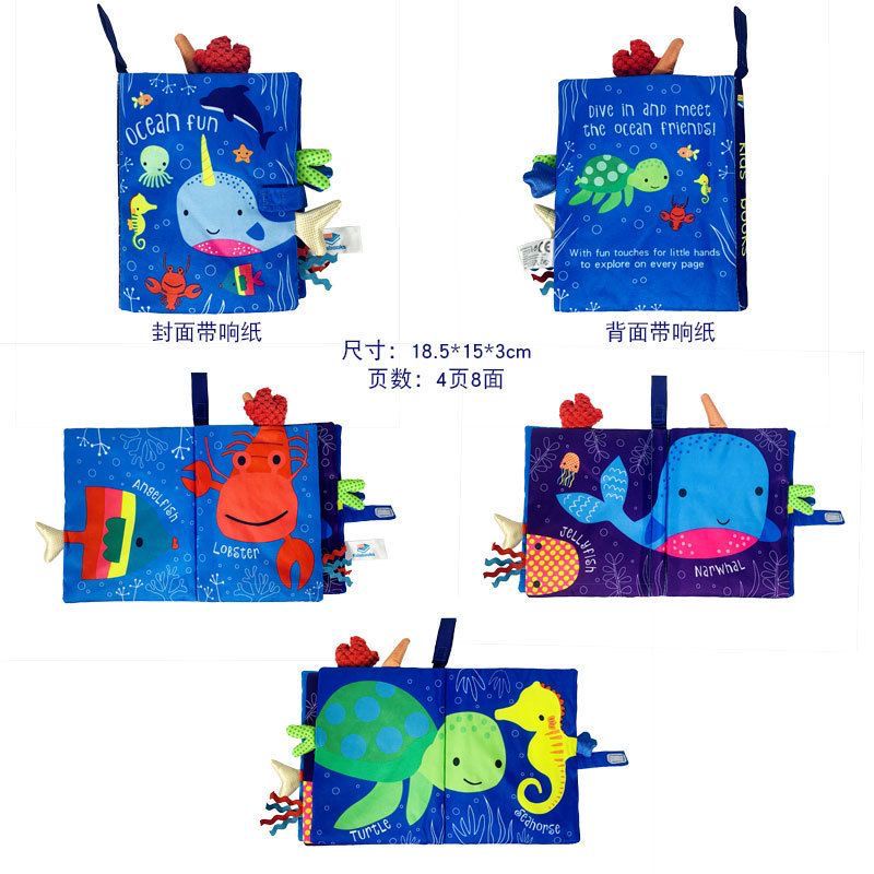 soft book baby buku bantl bayi mainan bayi teather soft book