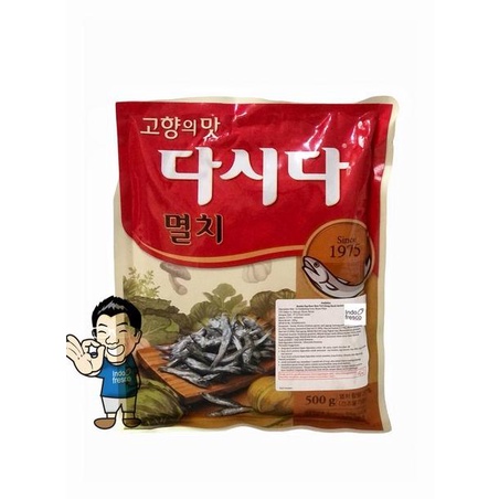 

CJ Anchovy Dashida Myeolchi- Soup Stock- Bumbu Kaldu Ikan Teri 500g