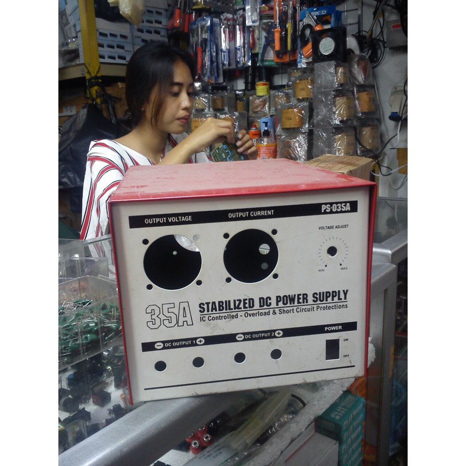 New box adaptor 35a bisa buat travo 10a 15a 20a 30a plus acs dan kit