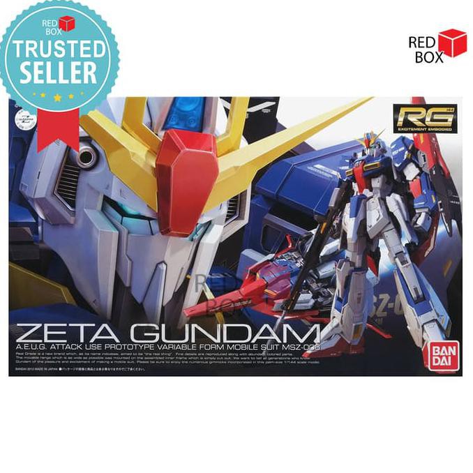 BARANG BERKUALITAS  RG 1/144 Zeta Gundam
