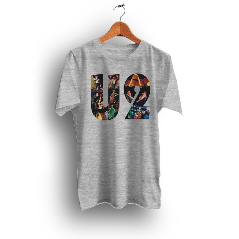 Kaos Sablon Digital Music BAND U 2 -14