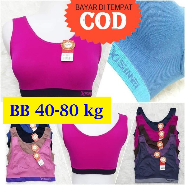 BH dan Miniset BH IMPORT Sport Remaja dan Dewasa Super Elastis Bra Dewasa Mini Set