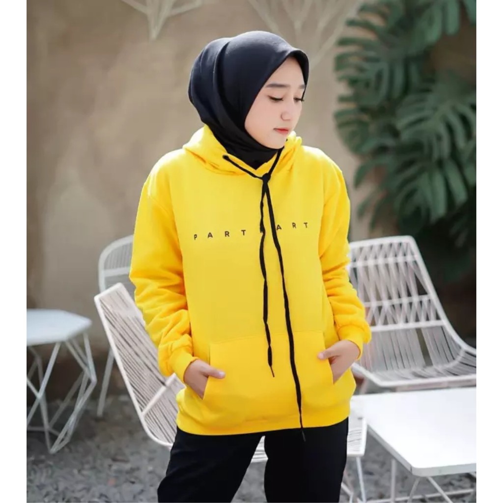 FenishaStore Sweater Hoodie Wanita Kekinian PART PART Size M-L-XL-XXL