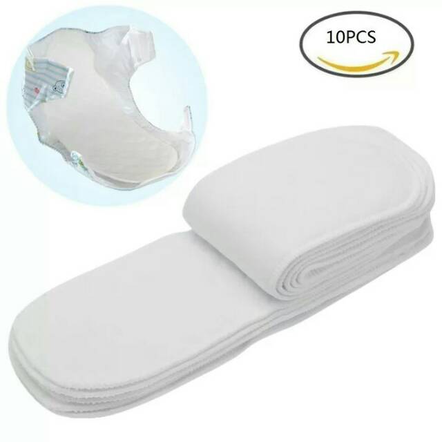 TERMURAH 10pcs clodi insert 4 layer insert microfiber 4 layer insert popok kain insert clodi