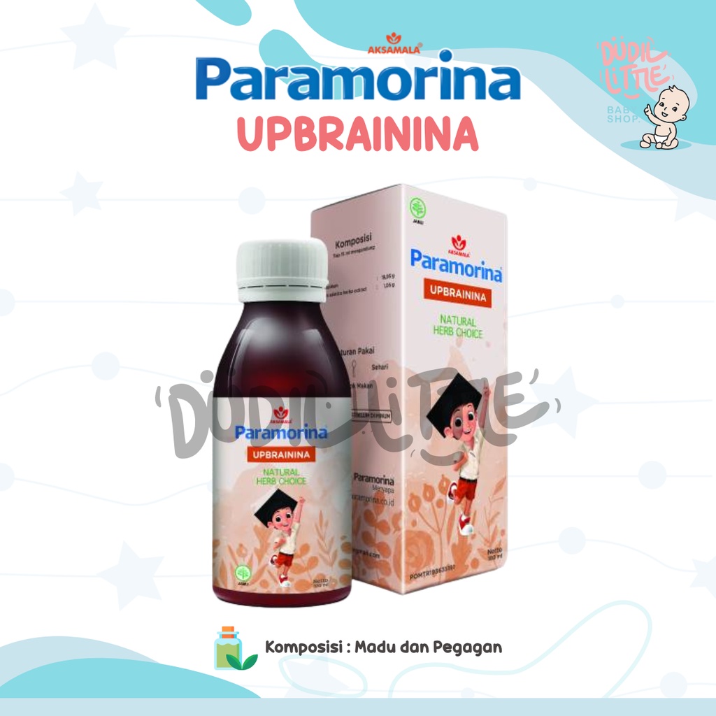 Paramorina Vitamin Herbal Anak Terlambat Bicara Penambah Nafsu makan Dan Terlambat Jalan
