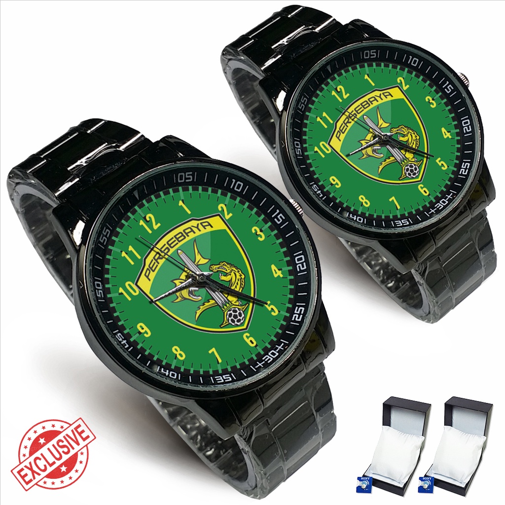 Jam Tangan Rantai Couple PERSEBAYA 1927 - 1 (Awesome)