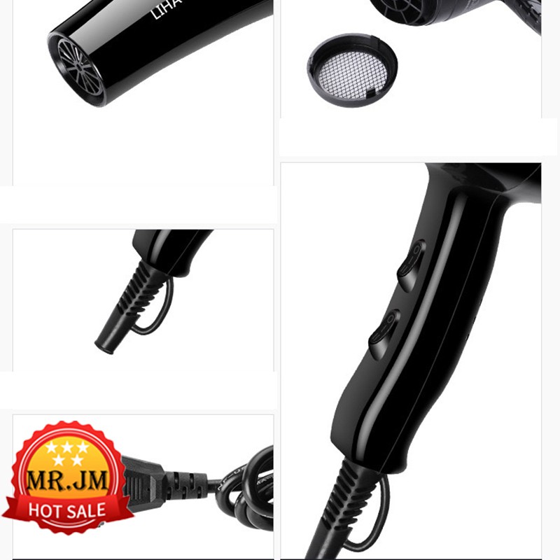 COD hair dryer Padabanic pengering rambut Catokan Catok Rambut 2in1 lucu penjepit rambut-1