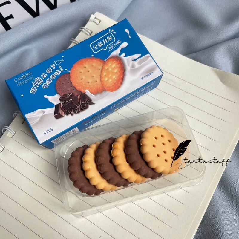 

Penghapus Bentuk Biskuit Eraser Lucu