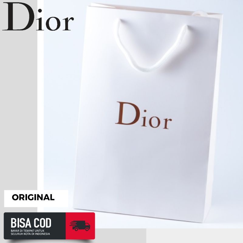 Paper Bag Original Merk Dior White