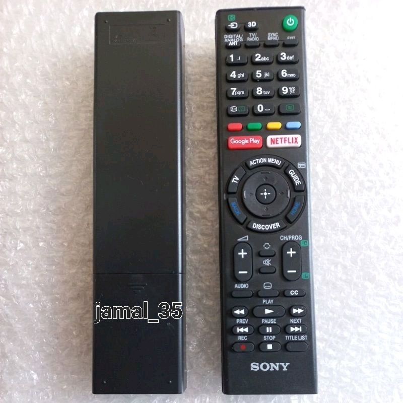 REMOTE REMOT TV SONY BRAVIA SMART TV LED LCD 3D RMT-TZ300A/RMT-300P GOOGLE PLAY NETFLIX