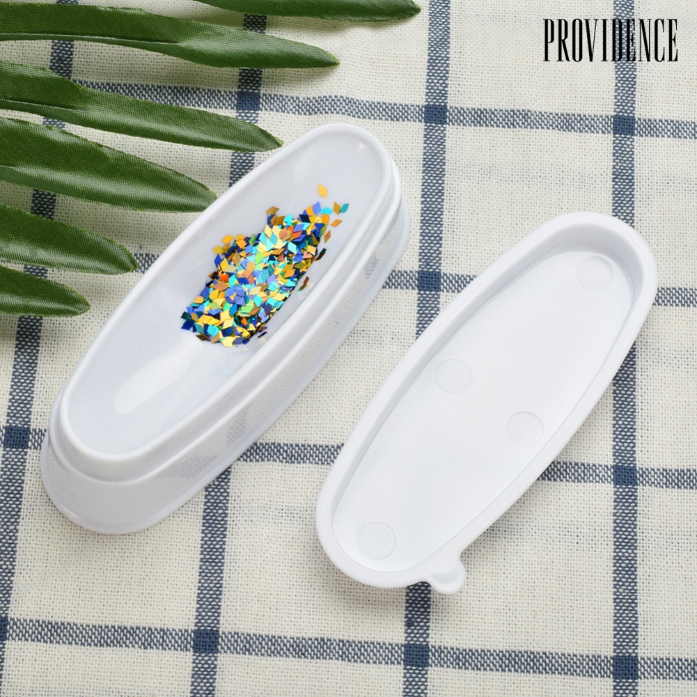 Providence Nail Art Tool French Smile Line Tip Acrylic Powder Guide Box Case Dip Tray Mold