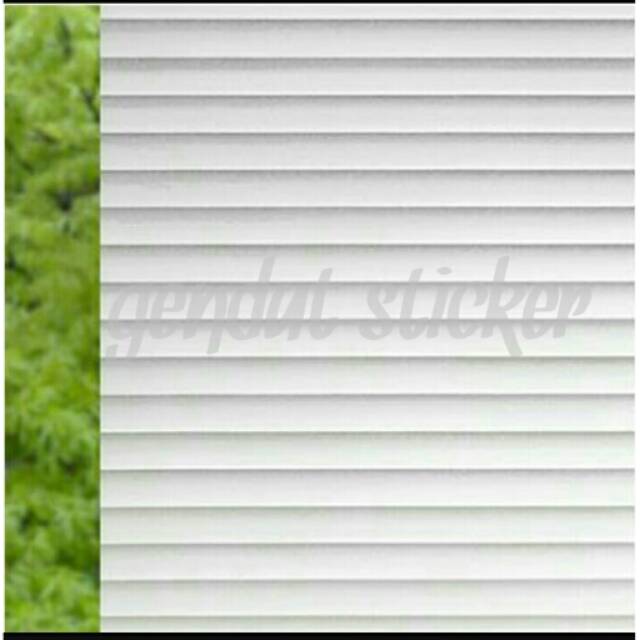 Sticker kaca motif stiker kaca motif garis
