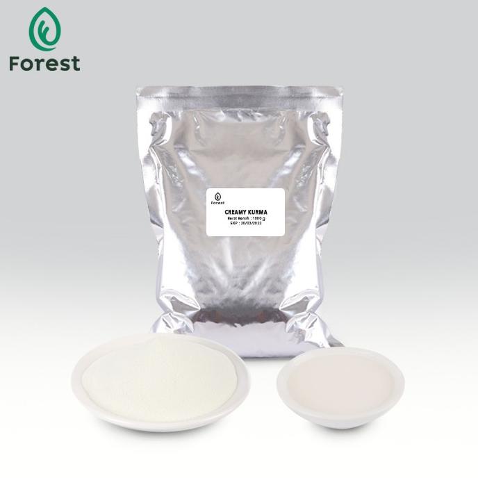 

Bubuk Minuman CREAMY KURMA Powder 1000g - FOREST Bubble Drink