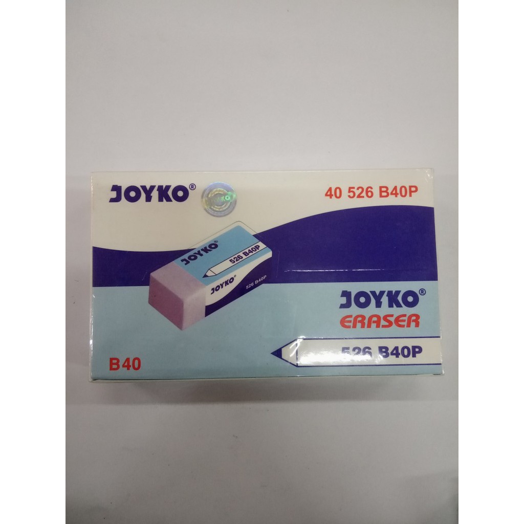 

Penghapus Joyko Putih Kecil ( Isi 40 )