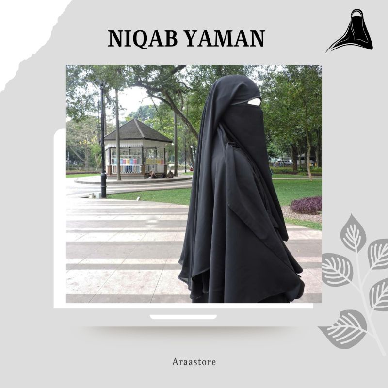 niqab yaman / niqab bandana poni / niqab yaman murah