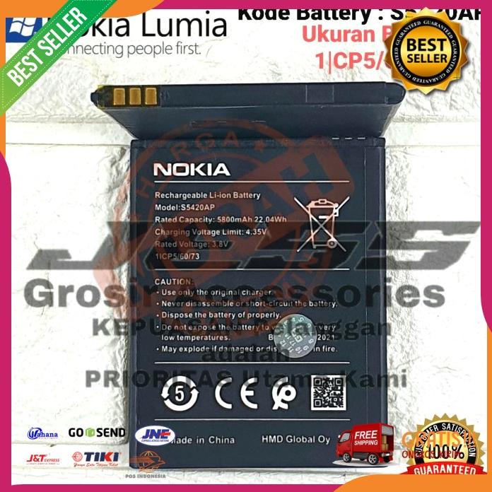 Acc Hp Baterai Original Nokia Ta 1165 Nokia C1 Android Kode Baterai S5420Ap