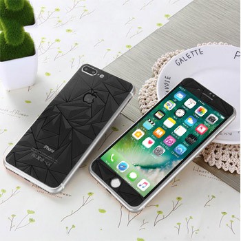 Tempered Glass iPhone 7 Front,Back  3D Diamond