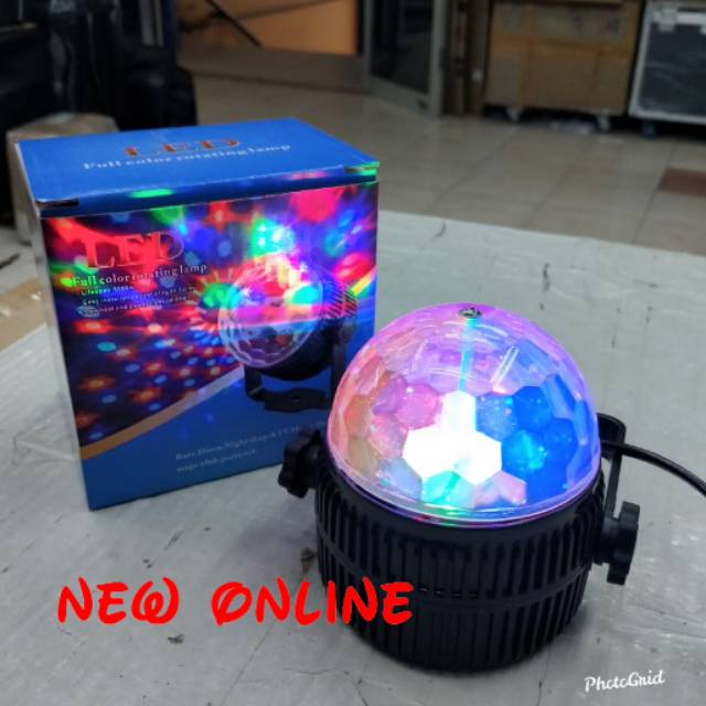 LED full colour rotating lamp