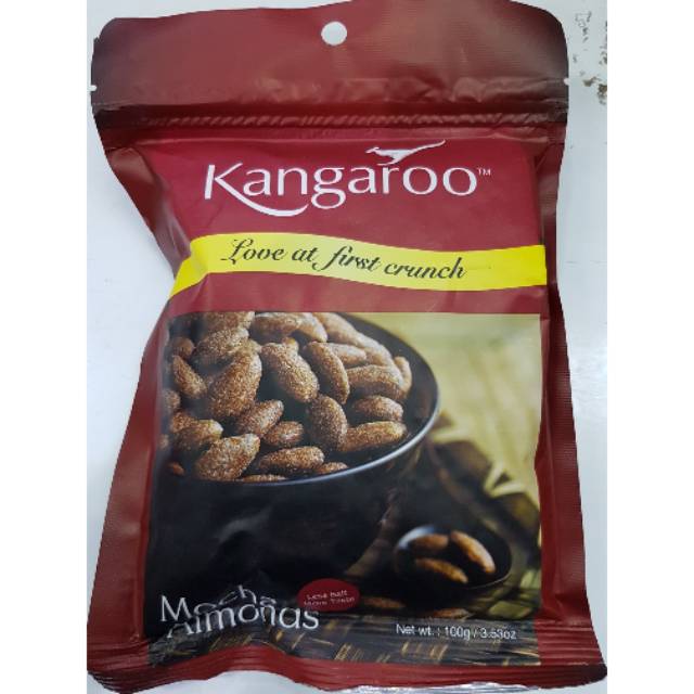 

Kacang Almonds rasa Mocha - Kangaroo