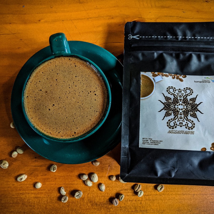 

Kopi Robusta Asmawangi Bubuk 200gr