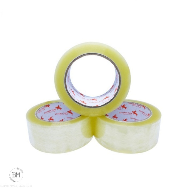 

Lem Lakban Bening Coklat 2" Inch x 60 70 80 90 100 Yard Setara Daimaru